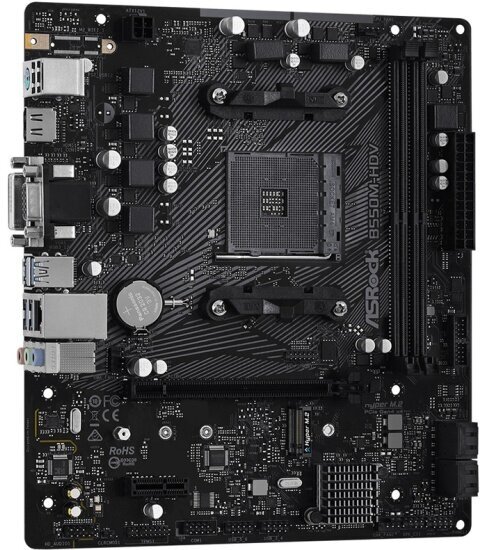 Материнская плата Asrock B550M-HDV (AM4, mATX)