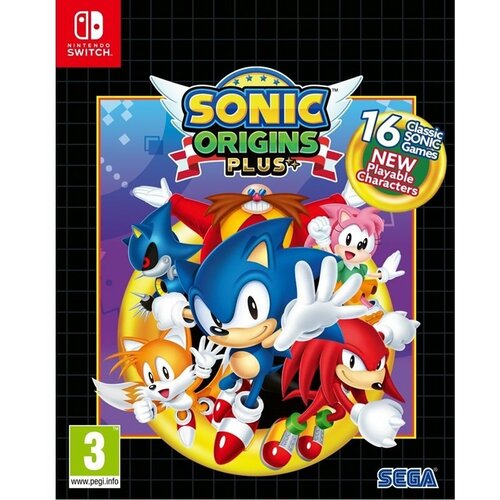Игра для Nintendo Switch: Sonic Origins Plus Лимитированное издание игра sega sonic origins plus le