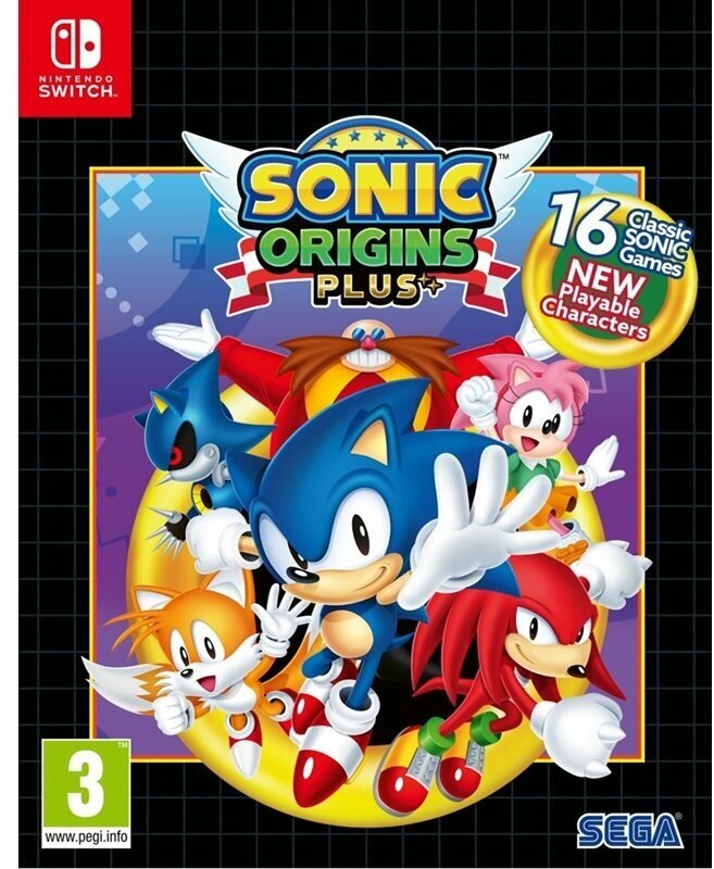 Игра для Nintendo Switch: Sonic Origins Plus Лимитированное издание