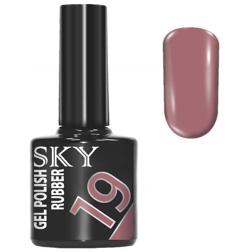 Гель-лак для ногтей SKY Gel Polish Rubber, 10 мл, 19