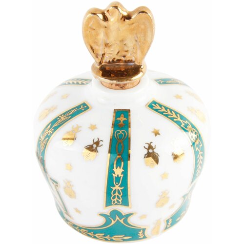 Винтажный парфюмерный флакон в виде короны 