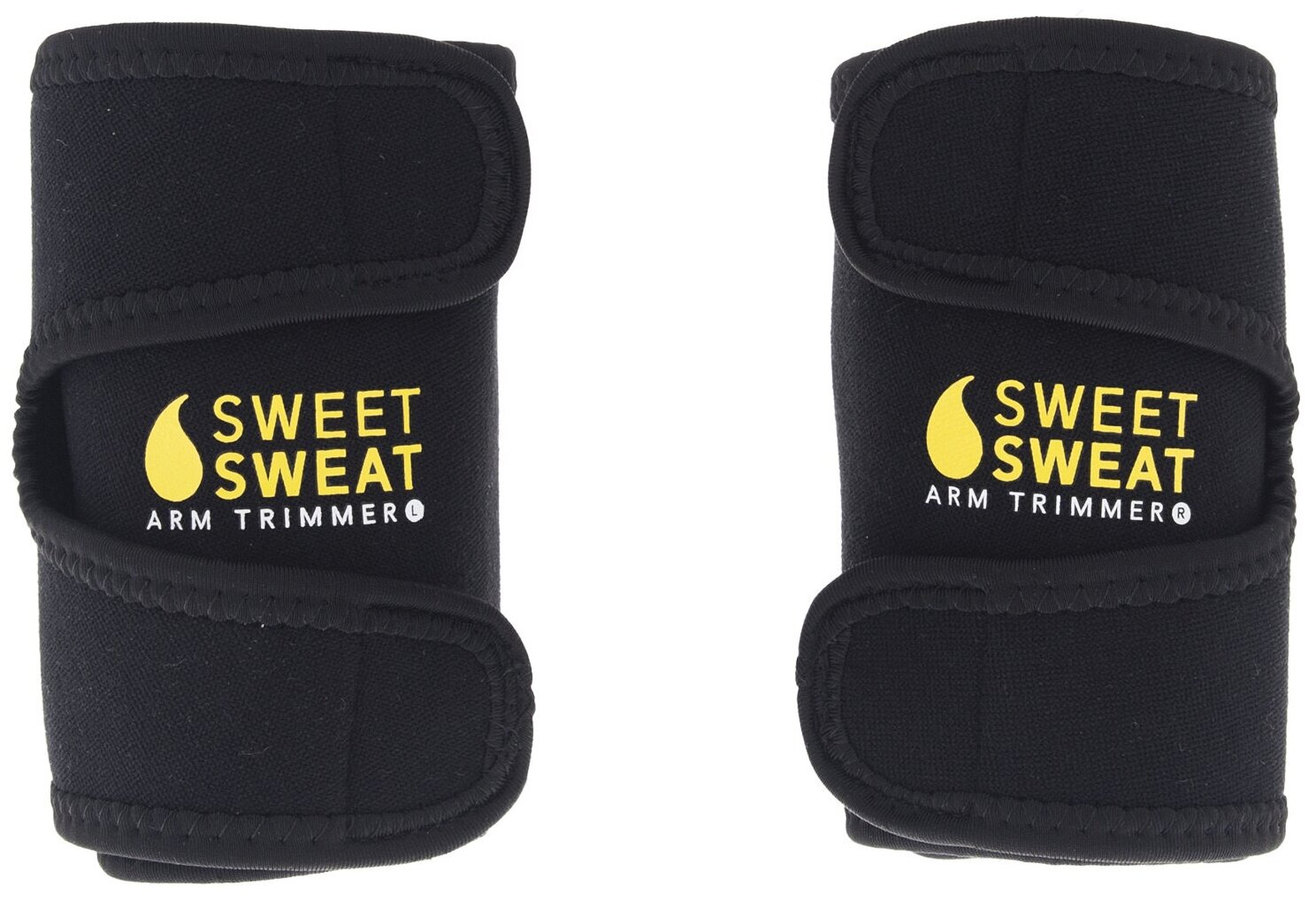 Термопояс на руки Sweet Sweat Arm Trimmers черно-желтый