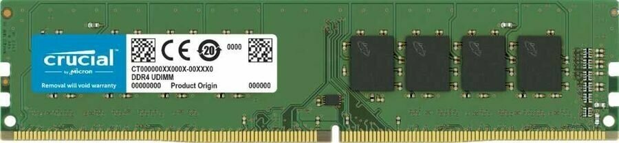 Модуль памяти 8GB Crucial DDR4 3200 DIMM (CT8G4DFRA32A)