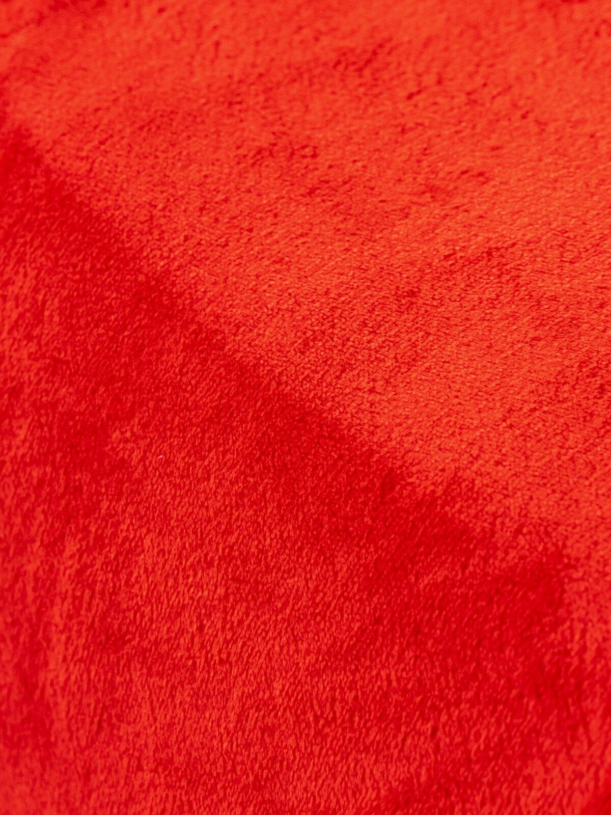 Плед однотонный Павлина Красный, 200х220 - фотография № 6