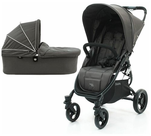 Универсальная коляска Valco Baby Snap 4 (2 в 1), dove grey, цвет шасси: черный