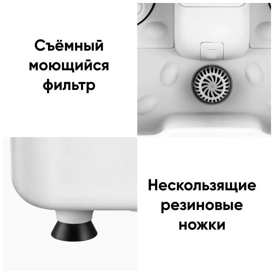Массажная ванна для ног Xiaomi HITH Smart Foot Bath X5 (ZMZ-X5) - фото №6