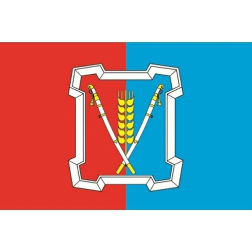Флаг Курского района (Ставропольский край). Размер 135x90 см. флаг ставропольский край