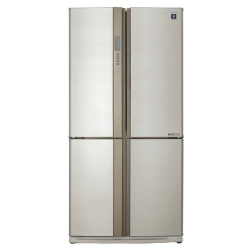 Холодильник Sharp/ 172x89.2x77.1 см, объем камер 345+211, No Frost, морозильная камера снизу, бежевый