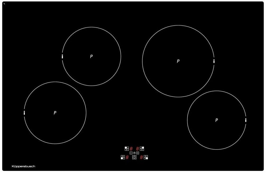Индукционная варочная панель Kuppersbusch KI 8120.0 SR, черный