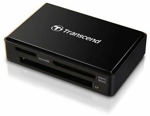 Карт-ридер внешний Transcend TS-RDF8K2 черный, USB3.1