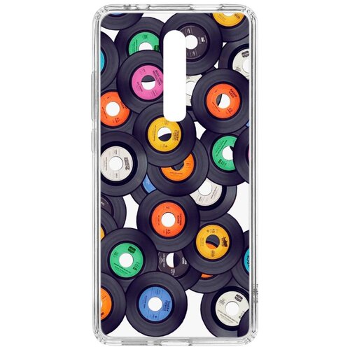 фото Чехол на xiaomi mi 9t kruche print виниловые пластинки