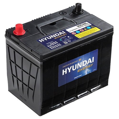 Аккумулятор HYUNDAI Energy CMF 90D26L нижнее крепление, обратная полярность 80 Ач