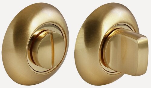 Изображение товара Завертка дверная сантехническая, замок для межкомнатных дверей MORELLI MH-WC GP, золото