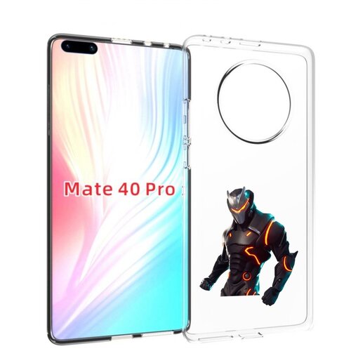 Чехол MyPads fortnite-1 для Huawei Mate 40 Pro (NOH-NX9) задняя-панель-накладка-бампер