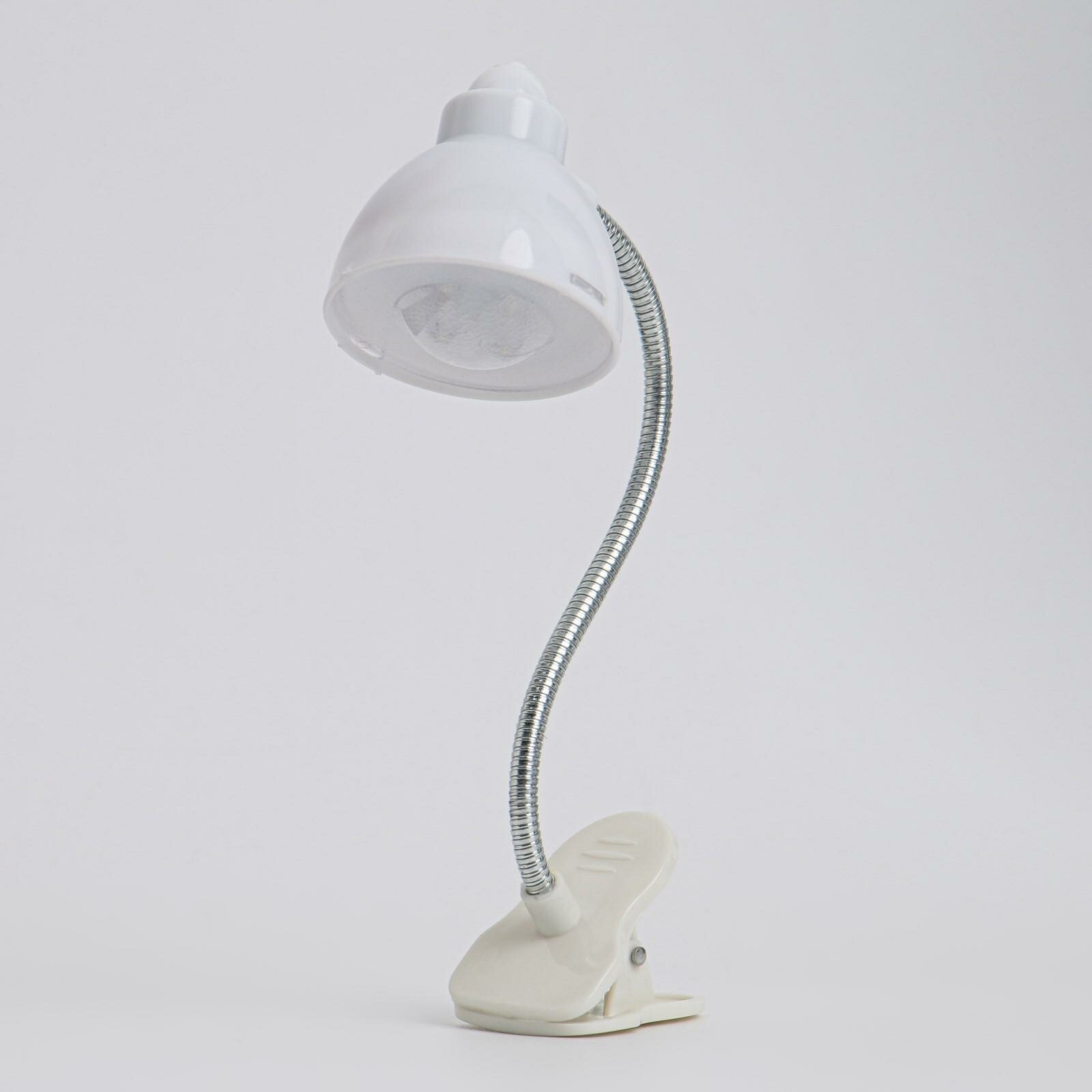 Фонарь-лампа для чтения, 2 led, AG13, h-20 см, d-4 см (1шт.)