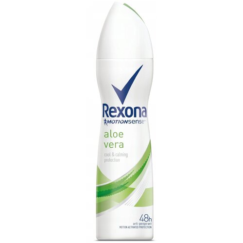 Rexona Антиперспирант Motionsense Алоэ Вера, спрей, флакон, 150 мл, 1 шт. rexona антиперспирант спрей motionsense алоэ вера 150 мл g n 69068003