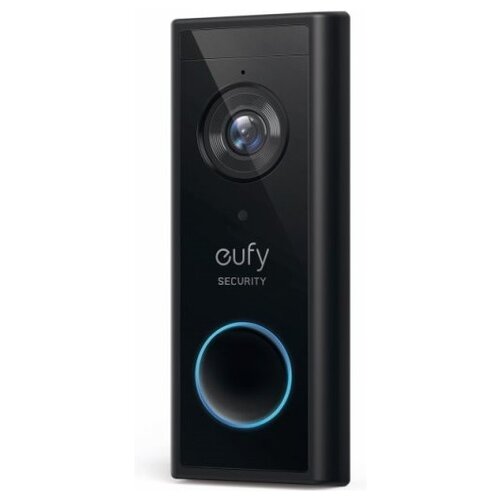 Видеоглазок (комплект) Eufy Video Doorbell 2K (T82101W1) original replacement battery for ring video doorbell 2 video doorbell 3 video doorbell 3 plus j743 rechargable battery 6040mah