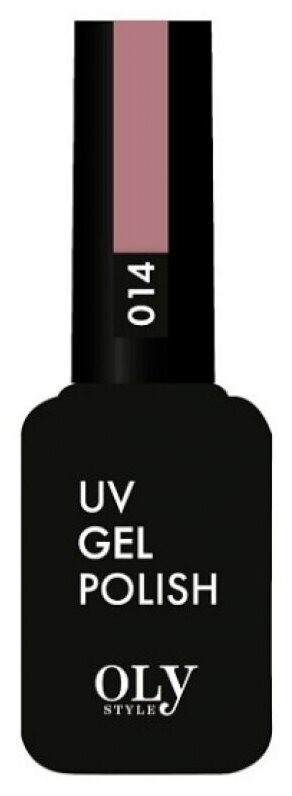 Olystyle гель-лак для ногтей UV Gel Polish, 10 мл, 014 персиково-розовый