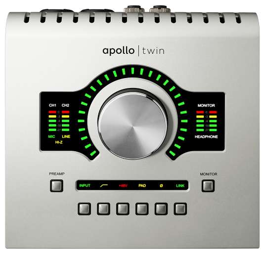 Внешняя звуковая карта Universal Audio Apollo Twin USB Heritage Edition