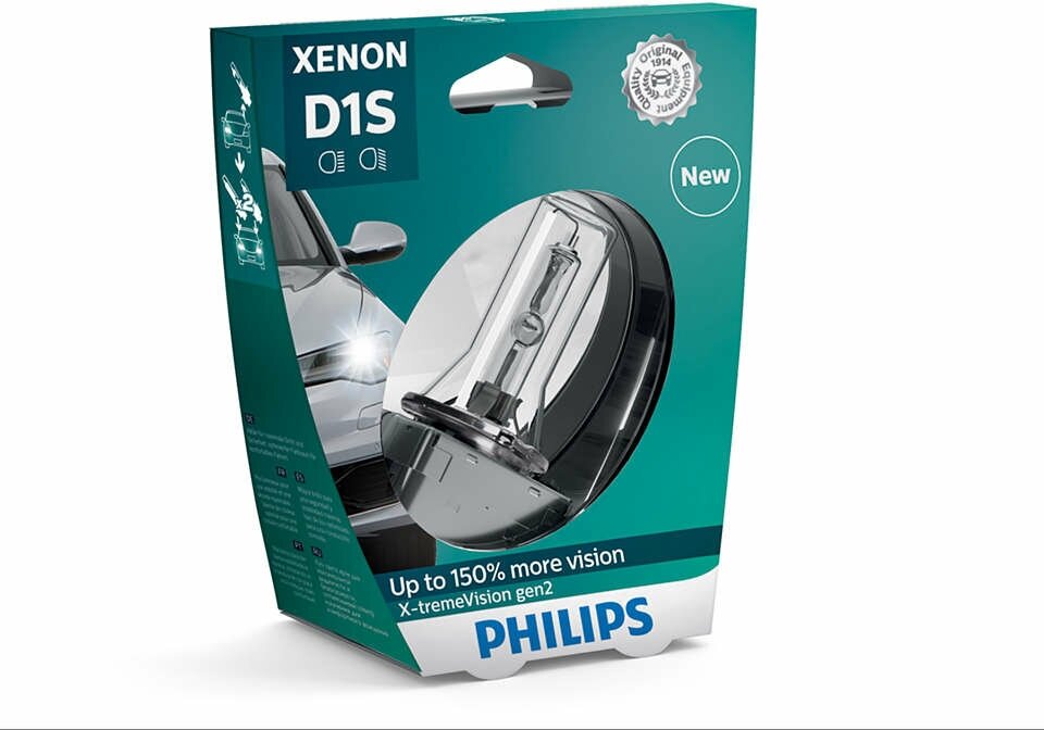 Лампа D2R 85126 XV2 85V 35W P32d-3 S1 PHILIPS-85126XV2S1