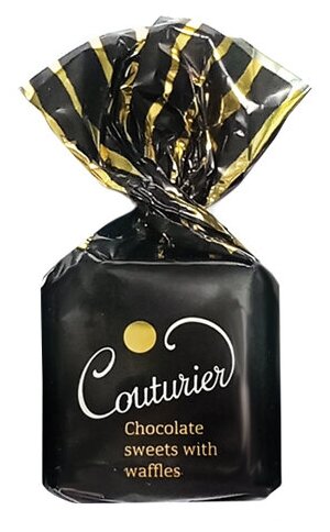 Конфеты COUTURIER с вафельной крошкой, 500 гр