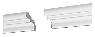 Плинтус потолочный Де-Багет ДП 18/90 1шт (длина 2м)