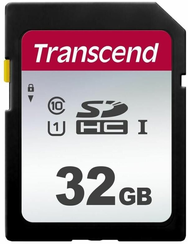 Карта памяти Transcend SDHC UHS-I U1 32GB Class 10 TS32GSDC300S