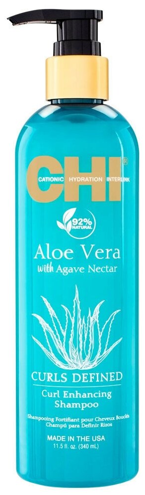 CHI шампунь Aloe Vera, 340 мл