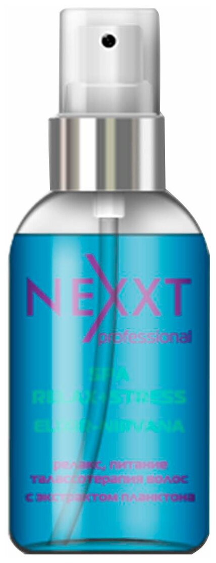 NEXPROF Salon Treatment Care Эликсир с экстрактом планктона для волос и кожи головы, 50 г, 50 мл, бутылка