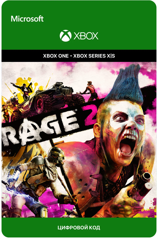 Игра RAGE 2 для Xbox One/Series X|S (Аргентина), русский перевод, электронный ключ