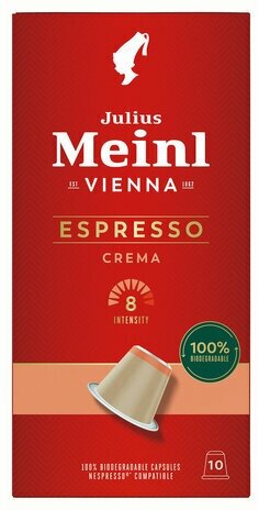 Кофе в капсулах JULIUS MEINL "Espresso Crema" для кофемашин Nespresso, 10 порций, 94029 - фотография № 4