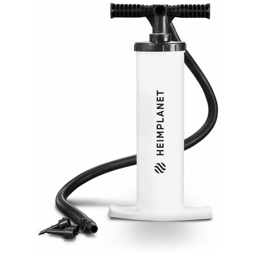 Насос HEIMPLANET Double Action Floor Pump, белый