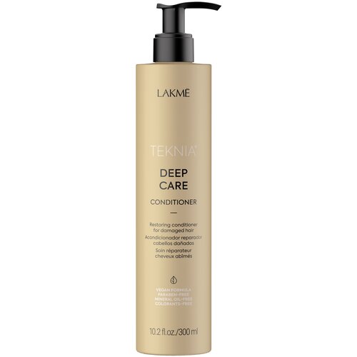 Lakme Teknia Deep Care Кондиционер восстанавливающий для сухих или поврежденных волос, 300 мл