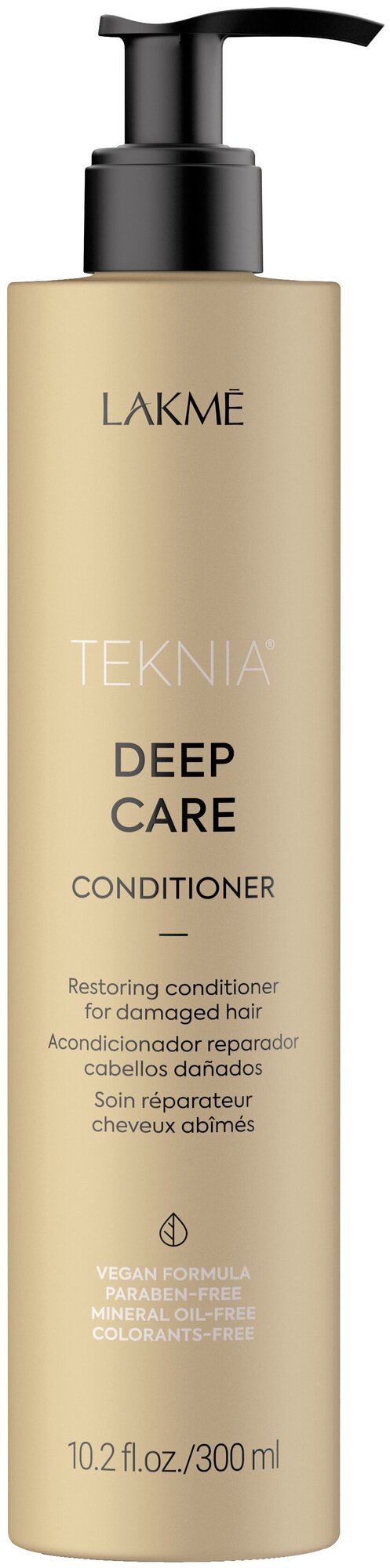 Lakme Teknia Deep Care Кондиционер восстанавливающий для сухих или поврежденных волос, 300 мл