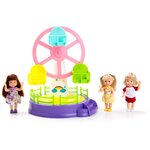 Набор кукол M&C Toy Centre Paula Колесо обозрения, 10,5 см, 23015 - изображение