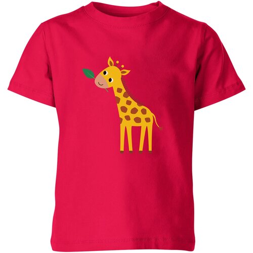 Футболка Us Basic, размер 14, розовый детская футболка забавный жираф 152 темно розовый