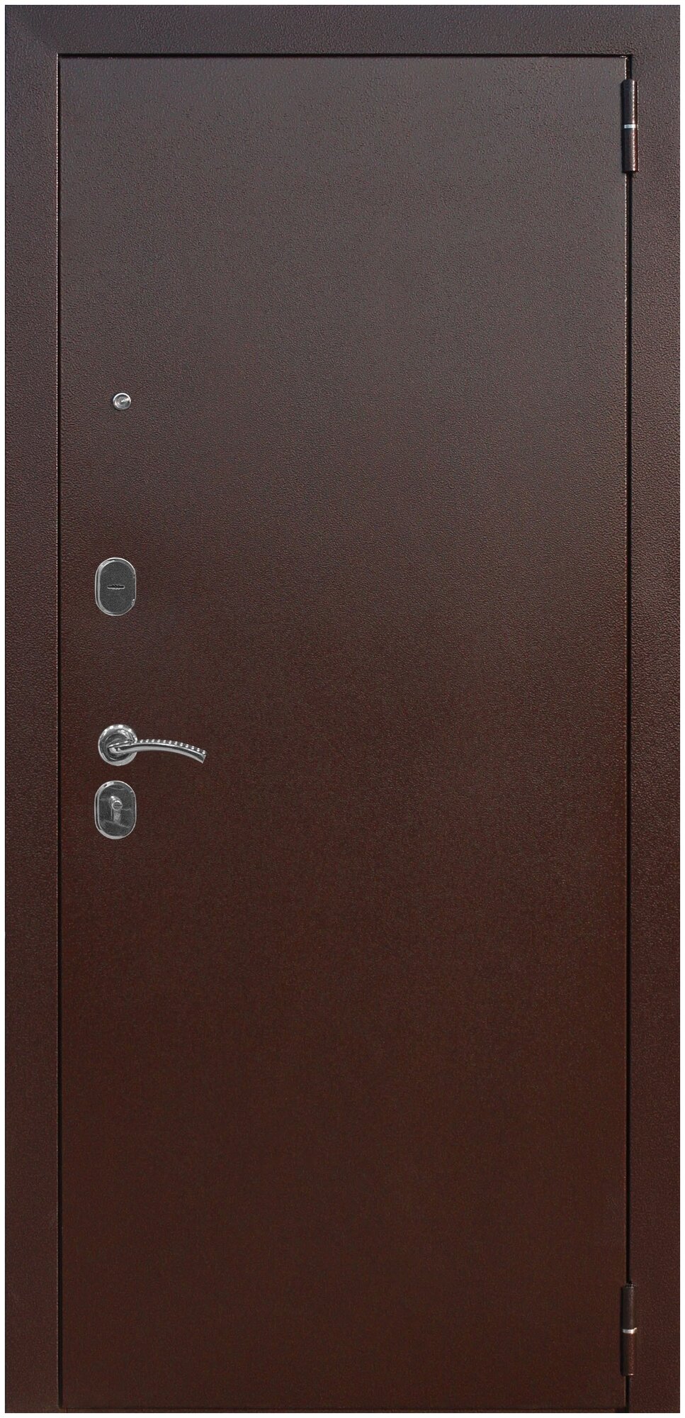 Дверь металлическая Царское зеркало MAXI 860R Венге - фотография № 2