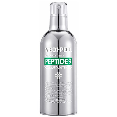 MEDI-PEEL Peptide 9 Volume White Cica Essence Эссенция выравнивающая тон, 100 мл сыворотка омолаживающая с пептидным комплексом 50 мл medi peel peptide 9 aqua essence lifting ampoule