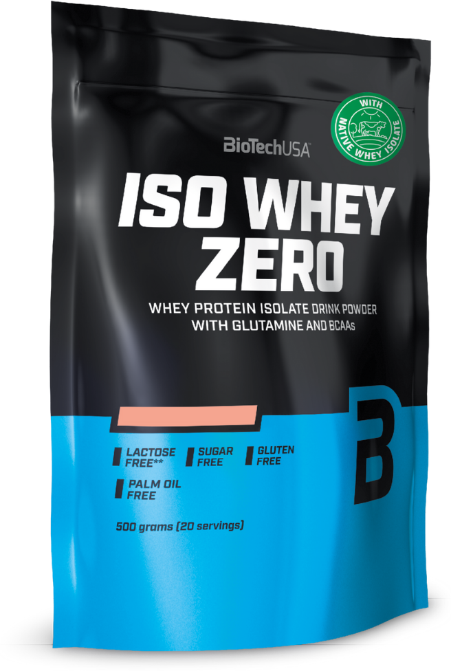 BioTech Iso Whey Zero lactose free 500g (Малина)