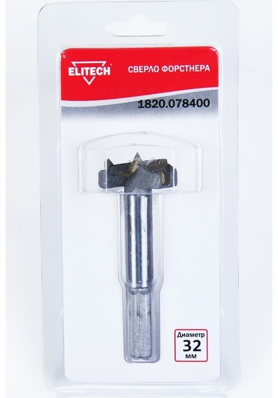 Сверло Форстнера (32 мм) Elitech 1820.078400