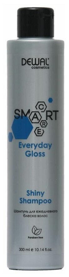 Dewal Cosmetics шампунь Smart Care Everyday Gloss Shiny, 300 мл