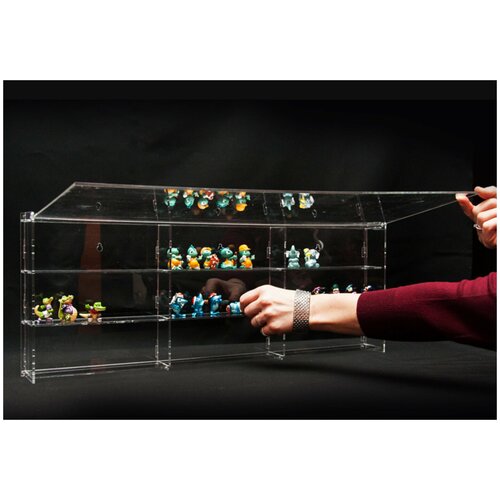 Коллекционный стеллаж полка для коллекции игрушек настенная 9851₽