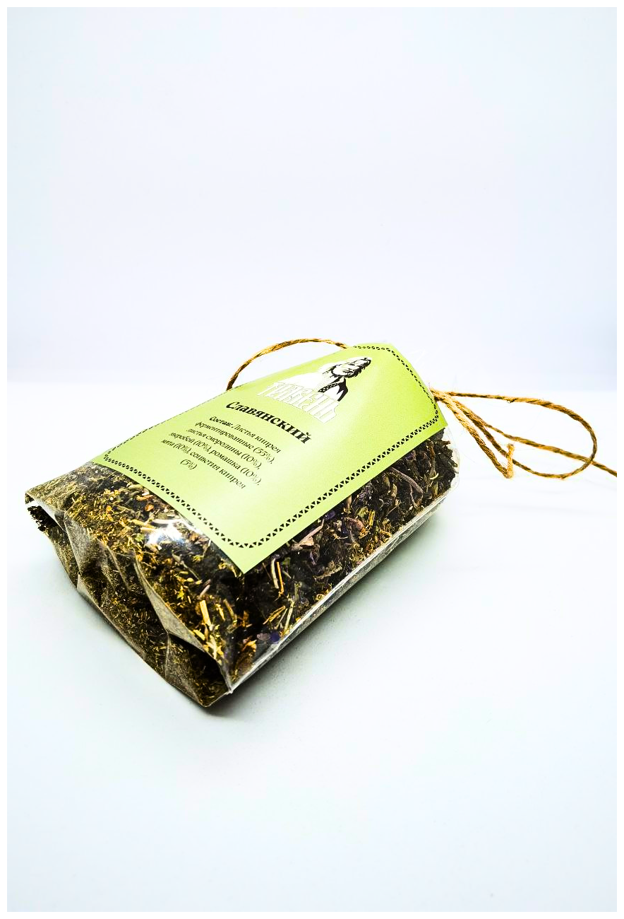 Чай "травень" - "Славянский" - Иван-чай гранулированный с листьями смородины, зверобоем, ромашкой, мятой - фотография № 3