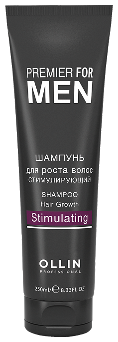 OLLIN Professional шампунь Premier For Men Hair Growth Stimulating, 250 мл