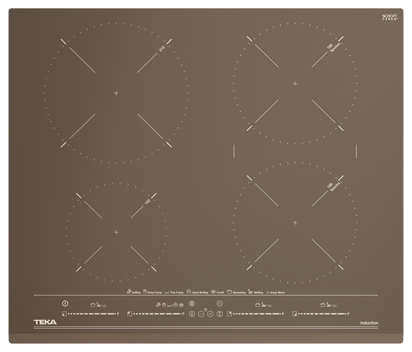 Индукционная варочная панель TEKA IZC 64630 MST LONDON BRICK BROWN, коричневый - фото №1