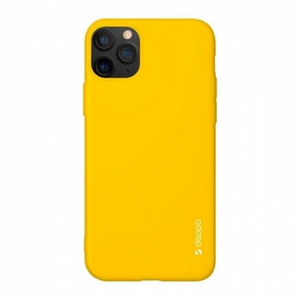 Чехол Gel Color Case для Apple iPhone 11 Pro, желтый, Deppa 87239