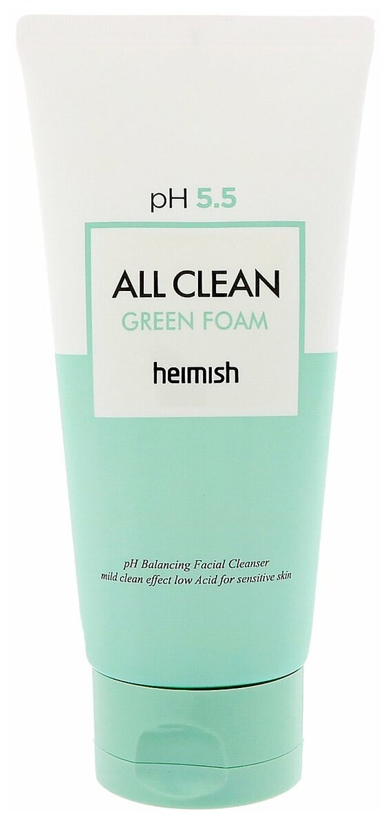 Heimish пенка для умывания All Clean Green Foam pH 5.5, 150 мл