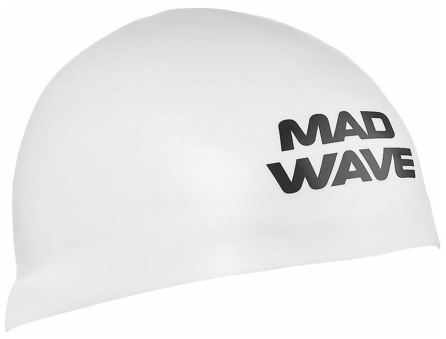 Силиконовая шапочка Mad Wave D-CAP - Белый, M