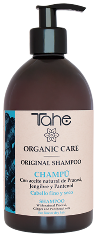 Tahe шампунь Organic Care Original Oil for fine or dry hair для тонких и сухих волос, 500 мл