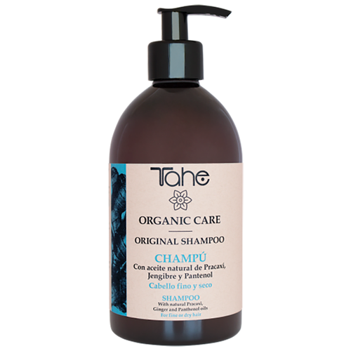 Tahe шампунь Organic Care Original Oil for fine or dry hair для тонких и сухих волос, 500 мл